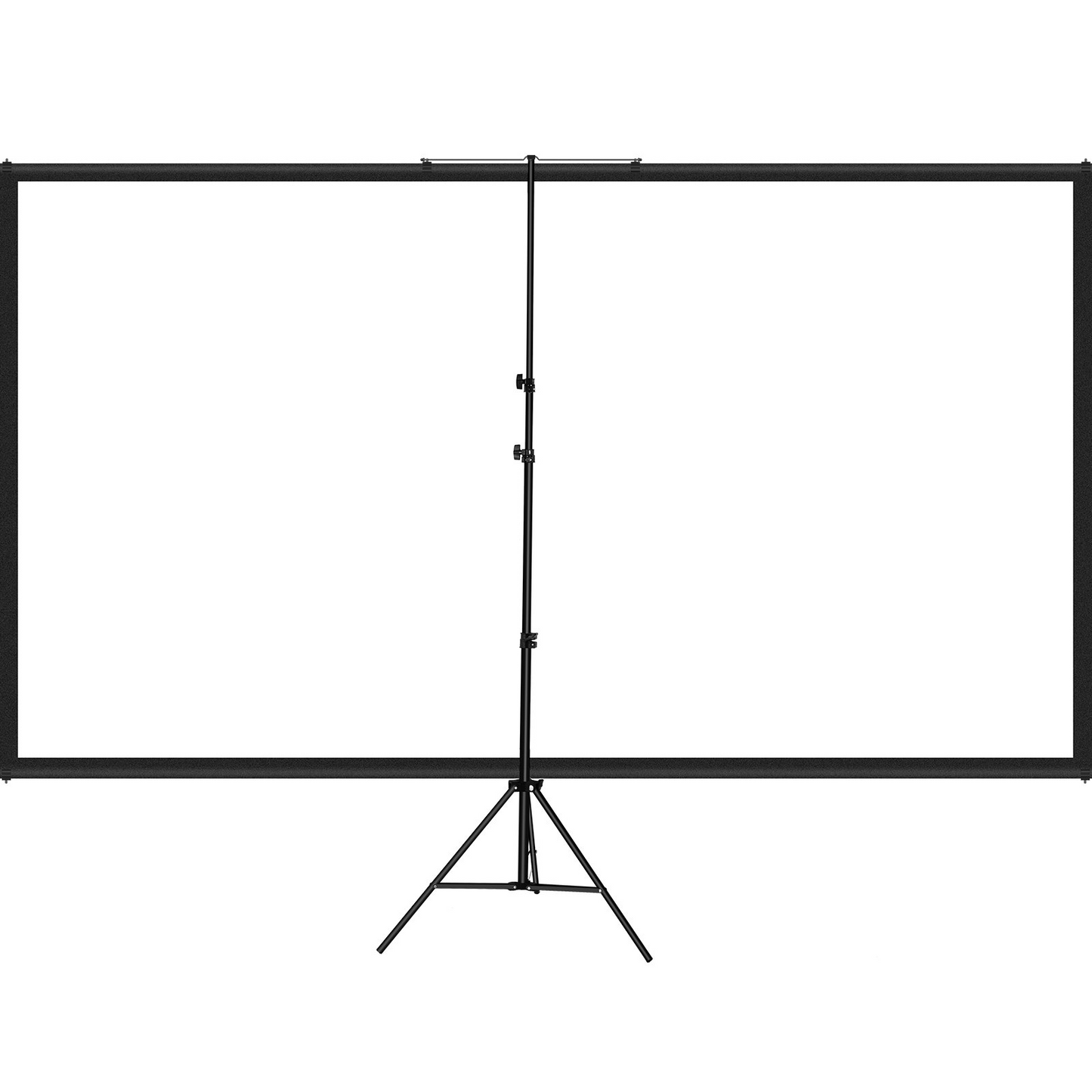 VEVOR Tripod Projector Screen with Stand 70 inch 16:9 4K HD Projection Screen Stand Wrinkle-Free Height Adjustable Portable Screen for Projector Indoor & Outdoor for Movie, Home Cinema, Gaming, Office